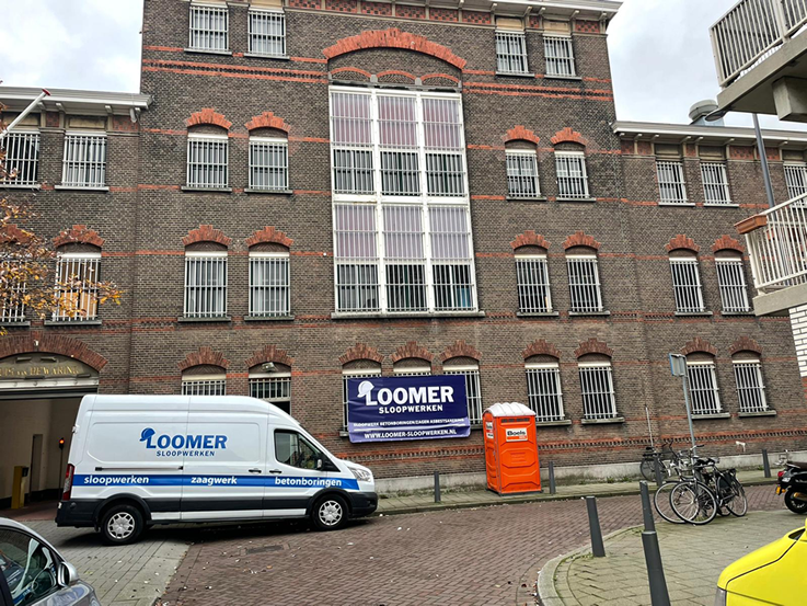 Renovatie sloop huis van bewaring Rotterdam