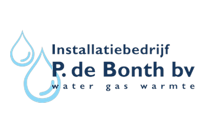 logo installatiebedrijf p de bonth